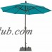 TrueShade Plus 9' Market Umbrella with Push Button Tilt Antique Beige   555860004